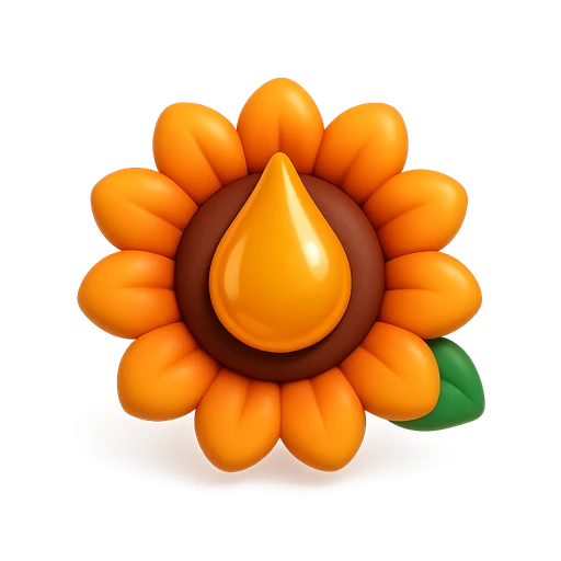 Icono de Aceite de Girasol